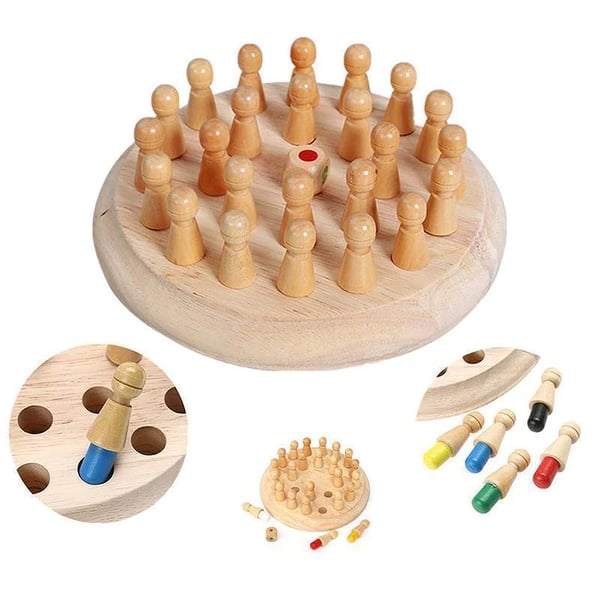 Schackspel leksaker - Träna minnet!
