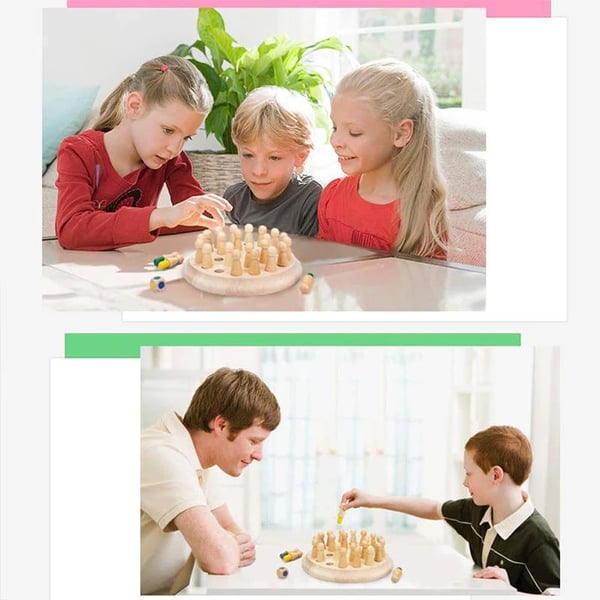 Schackspel leksaker - Träna minnet!